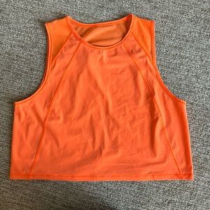 Lululemon tank. Slightly cropped. Size 12. Perfect condition.